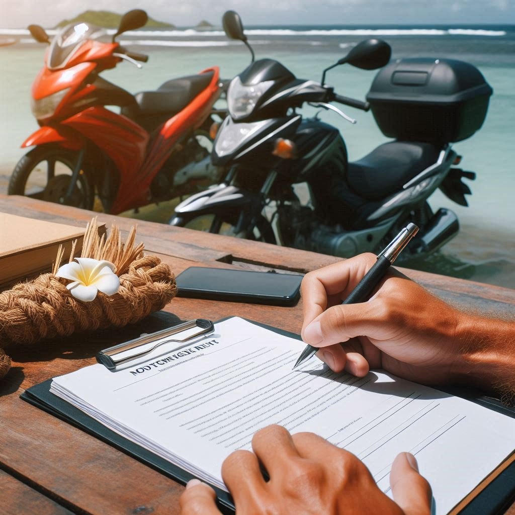 Bali long-term motorbike rent