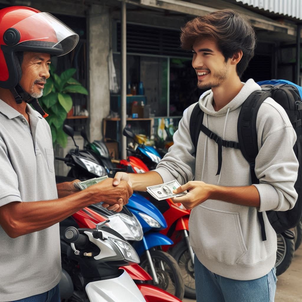 How much it cost to rent a scooter in Bali?