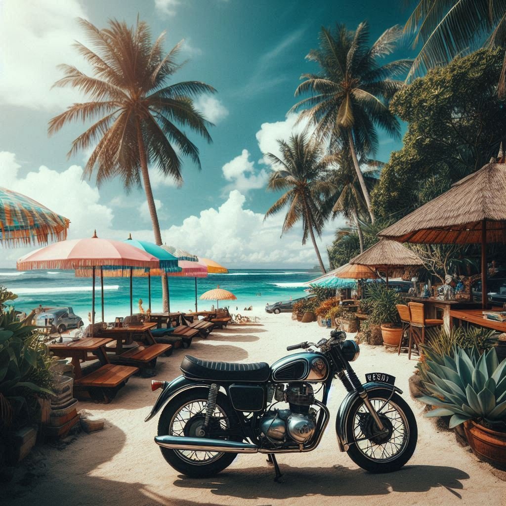 Cheap motorcycle rental in Bali