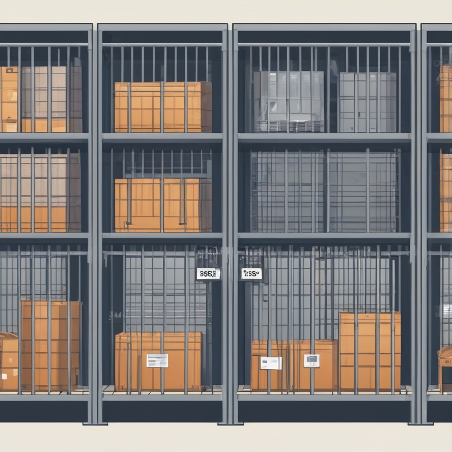 Caged storage unit - Bali storage service