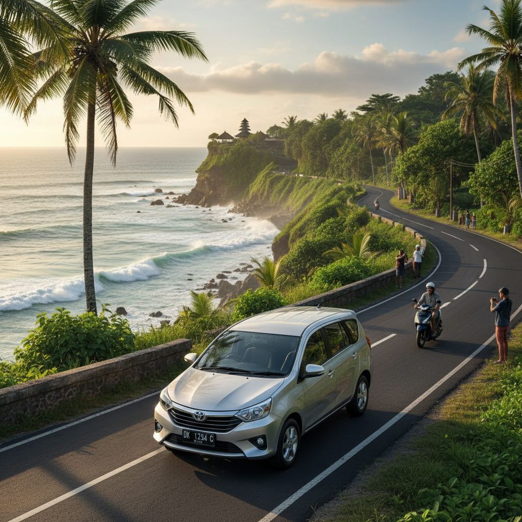 Rent Toyota Calya in Bali