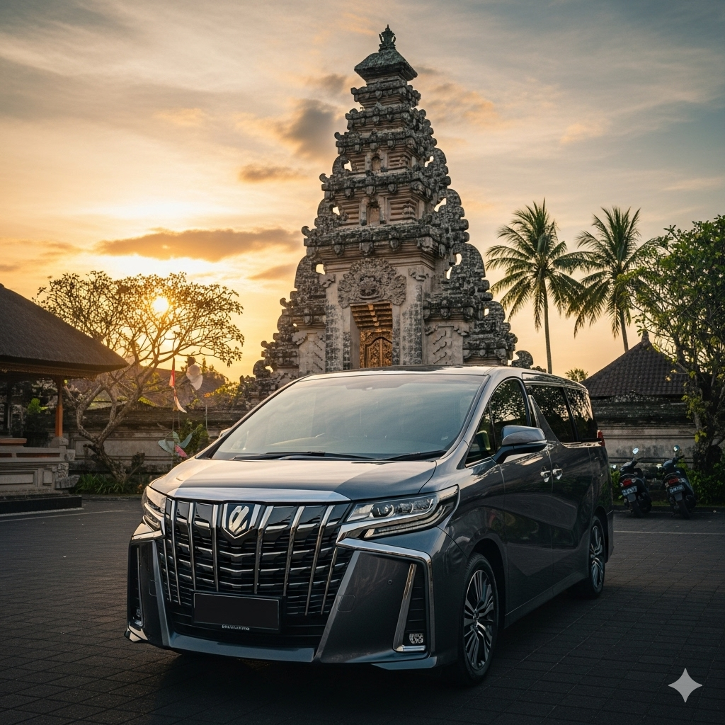 Rent the New Toyota Alphard Facelift in Bali