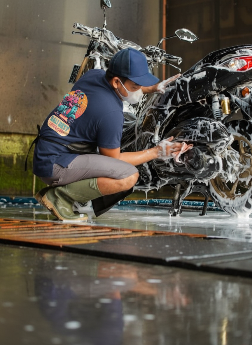 Motorbike Storage Service 7 Motorbike maintenance and Washing