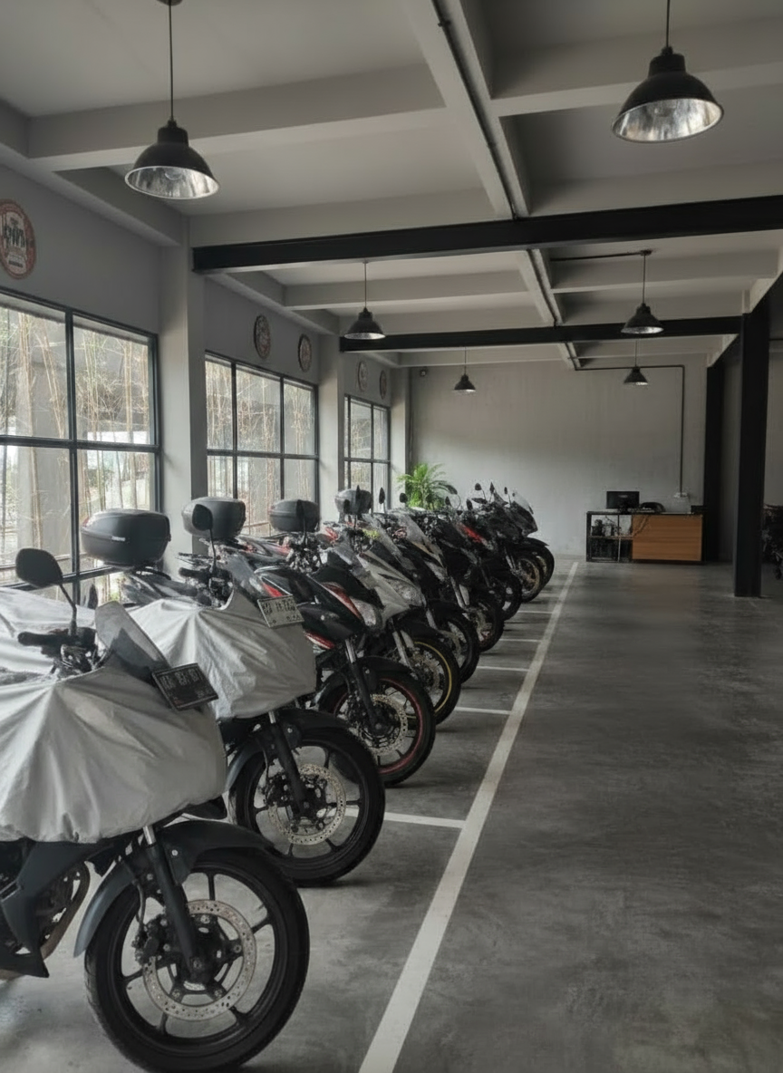 Motorbike Storage Service 6 Motorbike storage