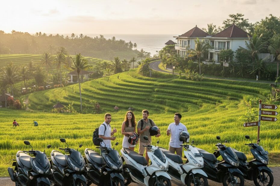 Monthly motorbike rental in Bali